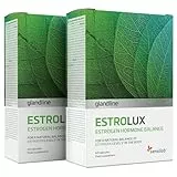 Östrogen Tabletten – Chlorella, Jod, Vitamin B6, Rosmarin, Zitronenmelisse, Schwarzer Pfeffe – Hormon Balance Frauen – PMS – 120 Kapseln für 60 Tage – EstroLux Sensilab