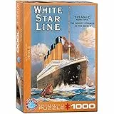 EuroGraphics EG60001333 Puzzle Titanic White Star Line, mehrfarbig
