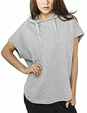 Urban Classics Damen Ladies Sleeveless Terry Hoody, Grau, M, TB931-00111-0046