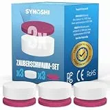 Synoshi Pro Melamin Magic Schwamm für Elektrische Reinigungsbürste – Doppel-Action Set für Flecken, Abnutzungserscheinungen und Markierungen – Effektive Reinigung für Wände, Arbeitsplatten (3 stück)