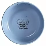 Fyrklövern Stitch Schale Disney, 15 cm, Ohana, Steinzeug, Spülmaschinenfest, Seidenmatte Glasur, inkl. Geschenkbox, Blau