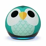 Echo Dot Kids (Neueste Generation) | Smarter WLAN- und Bluetooth-Lautsprecher | 1 Jahr Amazon Kids+ inklusive | Eulen-Design, mit Alexa+ Early Access