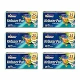 Meßmer Kräuter pur | 6x Kräuter pur Vorteilspaket | 150 Teebeutel | Kräutertee | Glutenfrei | Laktosefrei | Vegan