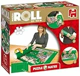 Jumbo Spiele “Puzzle & Roll” - Puzzlematte zum Ausrollen für bis zu 1500 Teile Puzzlezubehör, Multi Kleuren
