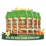 Air Wick Freshmatic Max Raumspray – Nachfüller für den Air Wick Freshmatic Max – Duft: Warm Vanilla Wish – 6 x 250 ml Nachfüller