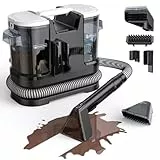 Welsauber Polsterreiniger Gerät Nasssauger, 15kPa 600W Teppichreiniger Waschsauger Fleckenreiniger mit großem Tank & langem Kabel für Teppich, Sofa, Polster, Treppen, Auto, Vorleger