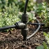 BEAZOOM 30 Stück Quick Connect 35,6 cm Tropfbewässerungs-Tees, auslaufsicherer Drei-Wege-Anschluss, Garten, Gewächshaus und Blumenbeet, Bewässerungs-Setup