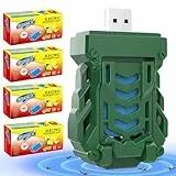 Monkey Home Mückenstecker Mückenschutz Steckdose Mückenabwehr USB - Anti Mücken Stecker Gelsenstecker mit 120 Mückenschutztabletten, mit Fünf Verschiedene Düfte für Babys, Erwachsene. (Zitrone)