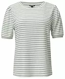 T-Shirt mit Lurexstreifen