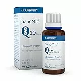 MSE Pharmazeutika SanoMit flüssiges Ubiquinon Kaneka Coenzym Q10 (30ml) Tropfen, hochdosiert, liposomal vegan, Dr Enzmann