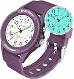 TENOCK Damen Sportliche Armbanduhr, Analog Quarz Uhr Für Herren, 50M Wasserdicht Mit Nachtlicht, Geeignet Für Casual Outfits & Sportaktivitäten