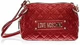 Love Moschino Damen Schultertasche, Rosso