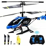 TERRA WHEEL RC Hubschrauber, 2.4G Ferngesteuerter Helikopter mit LED-Lichtern, RC Helikopter Hubschrauber Spielzeug Kinder Indoor Outdoor für Jungen Mädchen 8 9 10 11 12 Jahre