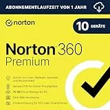 Norton 360 Premium 2025 | 10 Geräte | 1 Jahr | Aktivierungscode per Email