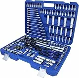 BRILLIANT TOOLS BT023216 Steckschlüssel-Satz, 216-tlg, 1/4', 3/8', 1/2' [Powered by KS TOOLS]