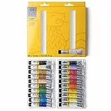 Winsor & Newton 2190606 Galeria Acrylfarben Set, Mehrfarbig, 20 Farben Starterset, 240 Milliliter