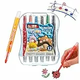 taobosec Wachsmalstifte, 12 Farben Rotierende Buntstifte Pastellkreide Study Essentials Wasserfester Stift öLkreide Wachsmalkreide Art Supplies Zeichnen Lernen Schulbedarf Zeichen Utensilien Verpackt