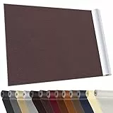 YAFLC kunstleder selbstklebend Braun, 40 x 160cm leder patch selbstklebend, kunstleder reparaturset für couch Autositz Sofa Möbel Leder Reparatur Jacken und Renovierung