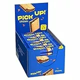 Leibniz PiCK UP! Choco 24 x 28 g-knackige Schokolade, knuspriger Keks-für unterwegs-lecker für zwischendurch-Riegel-Schokoriegel zum snacken-einzeln verpackt-Großpackung-für die ganze Familie-lecker