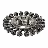 Bosch Professional Scheibenbürste, Drahtbürste 110 mm, Draht 0,5 mm, 2608622059