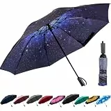 ACEIken Sturmfester Automatik Regenschirm - Kompakter,Faltbarer Taschenschirm für Herren und Damen,8 Rippen,Wasserdicht und Winddicht,Ideal für Reisen und Alltag,106/116 cm Spannweite