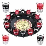 Schramm® Trinkspiel Roulette inkl. Geschenkverpackung Party Spiel Saufspiel für Erwachsene