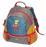 sigikid, Jungen, Rucksack klein, Pille Power Motiv, Grau, 24999, 25 cm