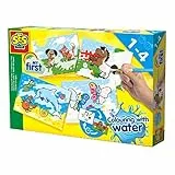 SES 144210 creative 14421 SES My First Malen mit Wasser Bilder-Set zum Ausmalen, 3 Jahre to 4 Jahre, gelb