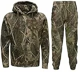 Generic Herren Tarnen Trainingsanzug Sportanzug Jogging Hose Jacke (L, Trainingsanzug)