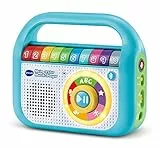 Vtech Baby Mein erster Musik-Player – Mit 40 Liedern, Bluetooth- und Aufnahmefunktion – Für Kinder von 2-5 Jahren, Blau