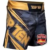 TOP TEN MMA Shorts „Black Force“ Camouflage (DE/NL/SE/PL, Alphanumerisch, XL)