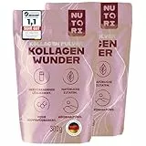 NUTORI - Kollagen Pulver 300 g - Typ I & III - optimale Bioverfügbarkeit und Löslichkeit - Weidehaltung - Kollagen Hydrolysat Peptide - Produziert & laborgeprüft in Deutschland - 2 Stück