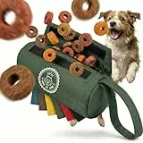 HUND IST KÖNIG Futterdummy für Hunde - Apportierbeutel für Hunde/Futterbeutel Hundetraining klein - Für alle Hunderassen - Perfekt für Dummy Hundetraining + Trainings-eBook, Futterbeutel-Hund