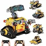 GuKKK Technik Roboter für Kinder Bausatz, 5-in 1 Programmierbarer Roboter Bausatz mit App & Fernsteuerung, Programmierbares Bauspielzeug, Kreative Geschenke für 6-12+ Jahre Alte Jungen(673 Stück)