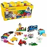 LEGO 10696 Classic Mittelgroße Bausteine-Box, Bausteine mit Aufbewahrungsbox für Kinder, Geschenk für Jungen und Mädchen ab 4 Jahren
