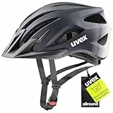 uvex viva 3 - leichter Allround-Helm für Damen und Herren - individuelle Größenanpassung - waschbare Innenausstattung - deep space sand matt - 52-57 cm