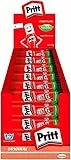 Pritt Klebestift, sicherer und kinderfreundlicher Kleber für Kunst und Bastelarbeiten, starker Klebstoff für Schule & Bürobedarf, 24x22g Pritt Stift
