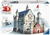 Ravensburger 3D Puzzle 12573 - Schloss Neuschwanstein - 216 Teile - Für alle Märchenschloss Fans ab 10 Jahren