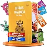 Filapen® Gefühlstagebuch für Kinder ab 6 Jahre I Emotions-Tagebuch zum Gefühle verstehen für Mädchen & Jungen I Achtsamkeit & Dankbarkeit lernen I 250 Seiten Kindertagebuch I Gelb