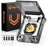 UniqueMe für Apple Watch 42 mm Displayschutz, 4 Stück Schutzfolie für iWatch Series 11/10, Staub-und Blasenfrei, HD TPU Folie, [Einfache Installation]