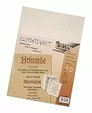 folia 951400 - Elefantenhaut, Urkundenpapier, 10 Blatt, 110 g/qm, DIN A4, weiß - elegantes Papier für Urkunden und Speisekarten