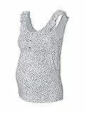 ESPRIT Maternity Damen Nursing Sleeveless Allover Print T-Shirt, Blau-404, 36