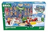 BRIO World 36015 Adventskalender 2023 | Zubehör zum Zugset für Kinder ab 3 Jahren, kompatibel Eisenbahnsets & Accessoires