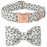 Elegant little tail Weihnachtshundehalsband, Welpenhalsband, männliches oder weibliches Hundehalsband mit Schleife, verstellbare, weiche Fliege, Hundehalsbänder für mittelgroße Hunde
