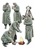 MiniArt 35428 1:35 Figuren-Set Deutsche Soldaten WW II Sp.Ed. - originalgetreue Nachbildung, Modellbau, Plastik Bausatz, Basteln, Hobby, Kleben, Modellbausatz, Zusammenbauen, unlackiert