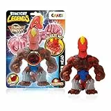 STRETCHY LEGENDS Hammer Head - Elastische Actionfiguren für Kinder, Dehnbare Superhelden Figuren zu Sammeln mit Schleimfüllung