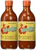 ValentinA Salsa Picante Mexikanische heiße Sauce, 355 ml, 2 Stück