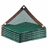 Schattierungsnetz 60% Schattennetz mit Ösen Gewächshaus Schattiernetz Sonnensegel Pflanze Sonnenschutz Sonnenschutznetz für Garten Außen Hof Dach (3x3m)