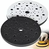 BESPOTCL Softauflage Ø 150mm 70-Loch, 2 Stück, Schaumstoff Zwischenschicht weich, Interface-Pad kompatibel mit MIRKA, Buffer Pad für Exzenterschleifer mit Klettverschluss