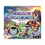 Mattel Games Magic 8 Ball Magische Begegnungen, Kooperatives Brettspiel, Deutsche Version, Entdeckung von magischen Gegenständen, für 24 Spieler, Gesellschaftsspiele ab 7 Jahre, HPJ69, ‎Mehrfarbig